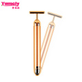 T Form 24k Golden Stick Facial Roller Massagarme